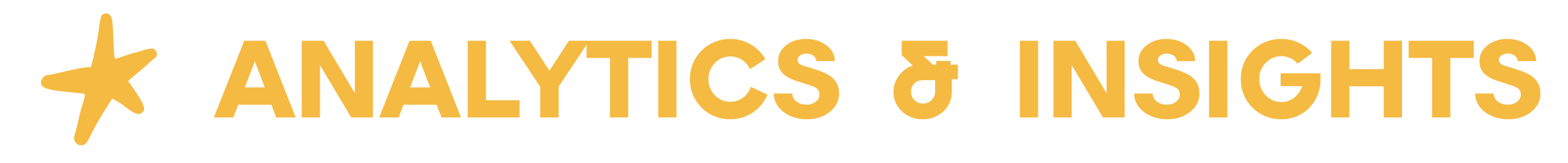 Analytics & Services